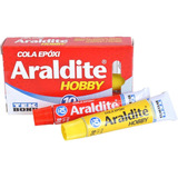 Adesivo Cola Epóxi Araldite Hobby 10 Min 16 G Tek Bond