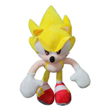 Peluche Muñeco Super Sonic  33cm Excelente Calidad