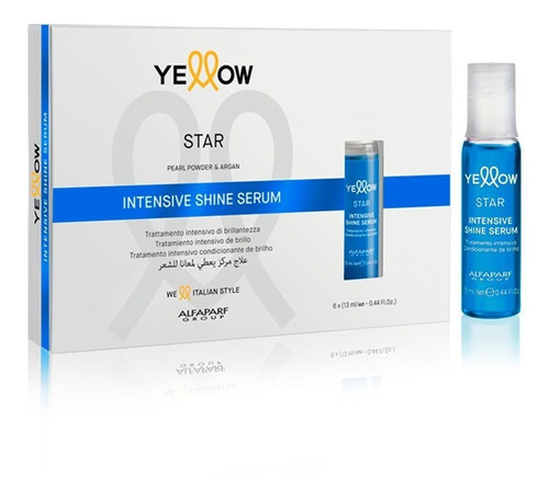 Intensive Shine Serum Star Yellow 6x13ml Ampolletas Brillo