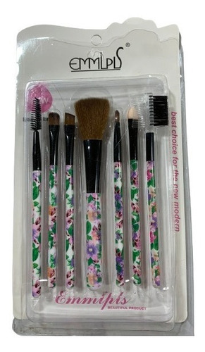 Set 7 Brochas Maquillaje Profesional - Lireke