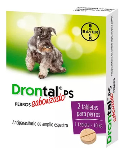 Drontal Perro Desparasitante X2