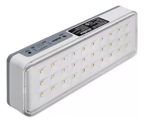 Luz De Emergencia Atomlux 2030 Led Con Batería Recargable 3w