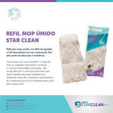 Refil Mop Úmido Cru 320gramas Star Clean Pro