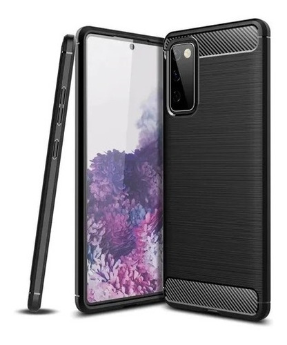 Funda Antigolpe Tpu Carbono Para Samsung S20 S20 Plus Ultra