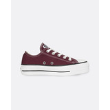 Zapatillas Converse All Star Plataforma Bordo 35-40 Original