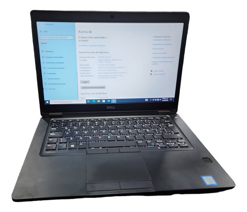 Laptop Dell Latitude 5480, Ssd 256 Gb, Ram 12 Gb, Negro