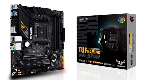 Placa Mãe Asus Tuf Gaming B550m-plus B550 Amd Am4 Matx Ddr4