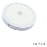 Foco Led Redondo 18w Con Sensor