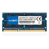 Memoria Ram Tecmiyo 4 Gb Ddr3l-1333 Sodimm Pc3-10600s 1.35v