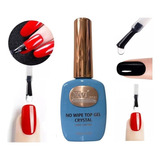 Top Coat Cristal Navi 10ml. Gel Uv Led De Larga Duracion New