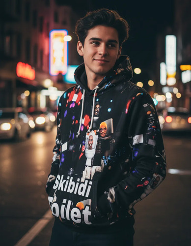 B Sudadera Tvman Skibidi Toilet Camara Titan Peluche Juguete
