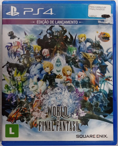 Jogo World Of Final Fantasy Ps4 Físico Usado