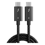 Para Cable Thunderbolt 4 Usb4 De 40 Gbps, Usb Tipo C A Tipo