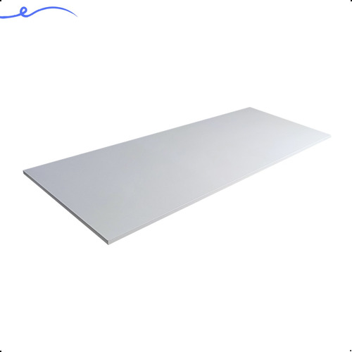 1 Prateleira 120x50 Mdf Branco Sob Medida  