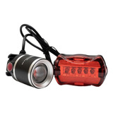 Farol Lanterna Bike / Cabeça  Led Cree T6 Super Potente Cor Preto