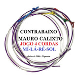 Encordoamento Para Contra Baixo Acústico 4/4 Mauro Calixto 