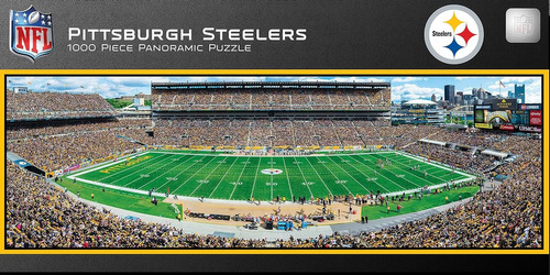 Masterpieces Nfl Rompecabezas Estadio Steelers, 1000 Piezas