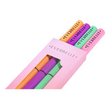 Everbelle - Kit De 4 Delineadores Magnéticos De Colores 1ml Color Multicolor Efecto Mate