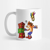 Taza De Ceramica Bichos Crash Bandicoot Modelo A 19