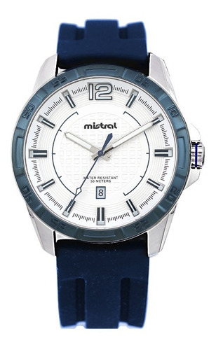 Reloj Mistral Gti-2215-02 Calendario Agujas Sumergible 