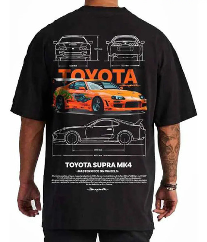 Playeras Toyota Supra Mk4 Wheels Colección Soul Freak