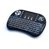 Mini Teclado Retroiluminado Touchpad  Para Smart Tvbox Pc