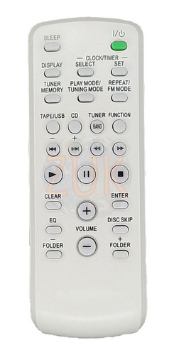 Control Remoto Equipos Musica Sony Mhc-gtr555 Rg221 Grx7 Zuk