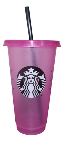 Vaso Starbucks Reutilizable Rose Cold 710ml - Original