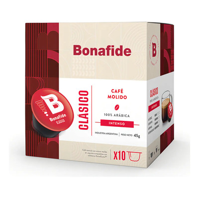 Café En Cápsulas Bonafide Clásico X 10 Un | MercadoLibre