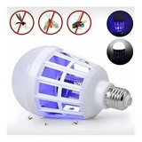 Foco Mata Mosquitos/insectos 15w Luz Uv 3funciones