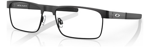 Óculos De Grau Oakley Metal Plate Titânio Satin Black