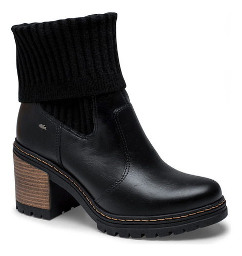 Bota Feminina Dakota Cano Curto G8002 - Preto