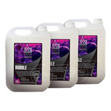 Kit 3 Liquido Fluido Para Maquinas De Bolhas 5 L Usa Bubble 110/220v