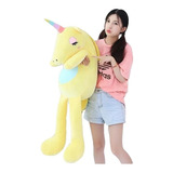 Enorme Grande Peluche Muñeco Unicornio 110 Cm Ultra Suave 