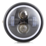 Faro Led Vintage Angel Eye Para Harley Cg125 Gn125 .