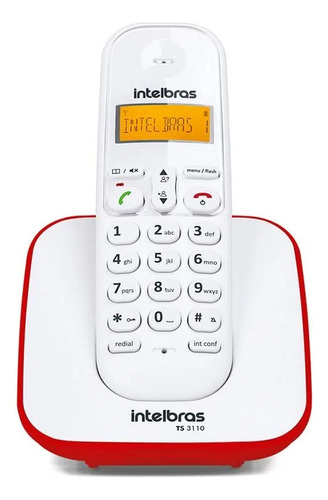 Telefone S/fio Intelbras Ts3110 Identificador De Chamadas  