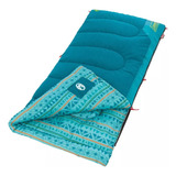 Sleeping Coleman Saco De Dormir Rectangular 10°c Azul X Color Azul Claro