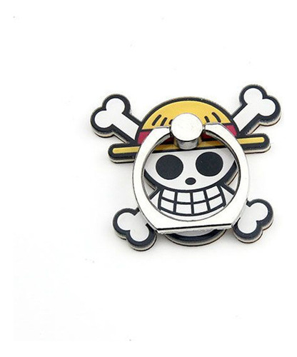 Anillo Para Celular Jollyroger Luffy Onepiece Anime Soporte.