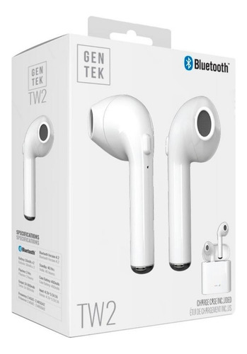 Audífonos Inalámbricos Gentek Tw2 Bluetooth