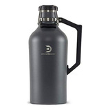 Growler Para Cerveza De Acero Inoxidable, 128 Oz.