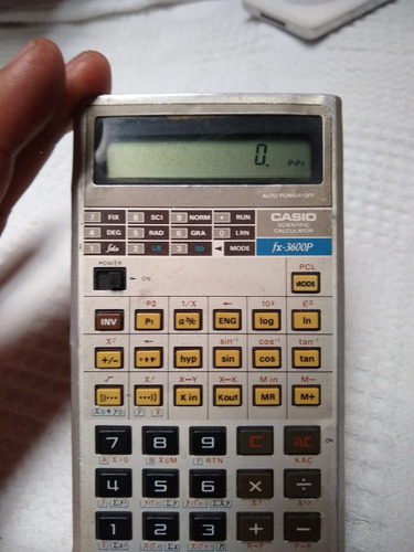 Calculadora Casio Fx-3600 Japonesa Colección 