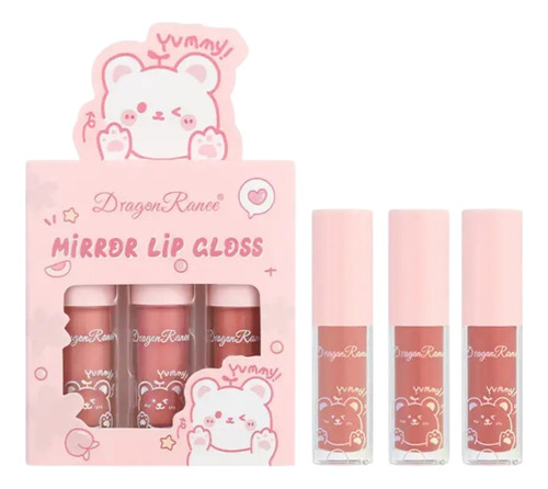 Set X3 Brillos Gloss Estuche - g a $1656