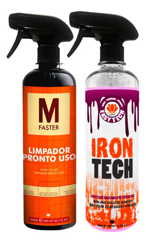 Limpador De Pneu Borracha Plastic Faster Irontech Limpa Roda