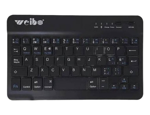 Mini Teclado Slim Inalámbrico Bluetooth Keyboard Wb-3000