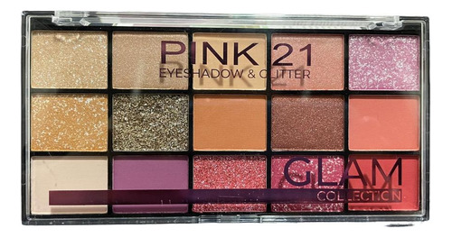 Sobra De Ojos Glitter Pink 21