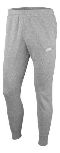 Pantalón Nike Club Joggers Hombre Gris