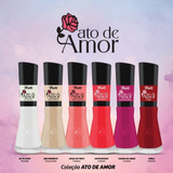 Esmalte Nati  Coleção Ato De Amor Com 6 Cores