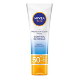 Nivea Sun Control De Brillo Protector Solar Facial Fps 50 Si