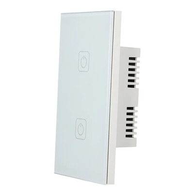 Interruptor Inteligente Wifi Ii Botones Táctiles Tecnolite | Meses sin interés