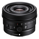 Lente Sony Fe 24 Mm F/2,8 G, Sel24f28g, Con Nf-e